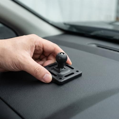 WRITWAA Car Dashboard Phone Mount Base 17mm Ball Head and Non Slip Bottom — view 5