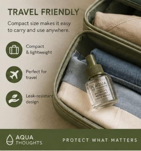 Mosquito Repellent Plug in - 45 Nights Plug in Mosquito Repellent, Travel — view 6