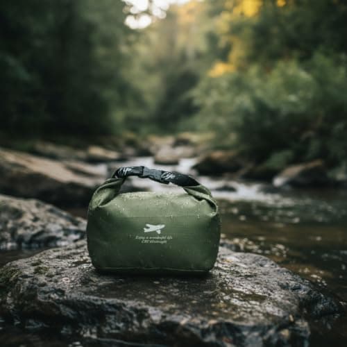 Colcolo Outdoor Waterproof Storage Bag Roll Camping Organizer Gear Storage Holder Quick Access Zipper Oxford Cloth for hiking travel home organization car trunk, Transparent, L — view 3