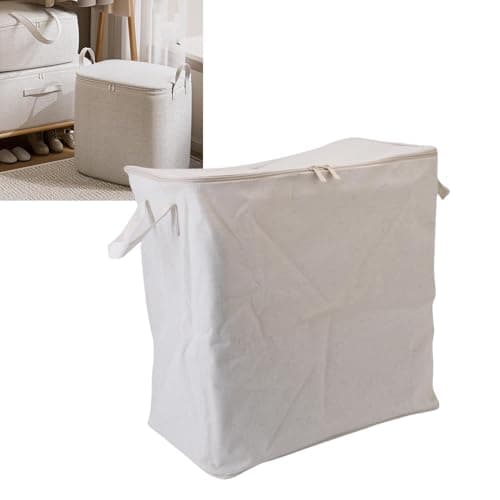 Yinhing Cotton Linen Compression Clothes Storage Bag Large Capacity — view 2