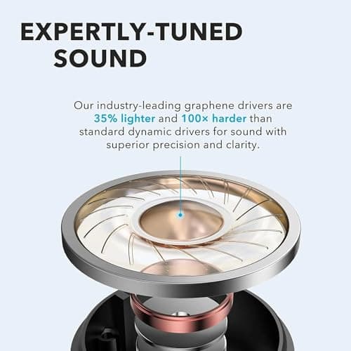 LUPO Wireless Earbuds Bluetooth in Ear Headphones, Noise Cancelling Mic, 48H Playtime TWS Bluetooth 5.0, Charging Case, In-Ear buds, IPX6 Sweatproof with built-in Mic for iPhone/Android - ORANGE — view 3