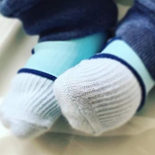 Sock Ons - Baby Sock Holders - 6-12 Months - 2 Pack - Amazing Value Pack - Keep Baby — view 3