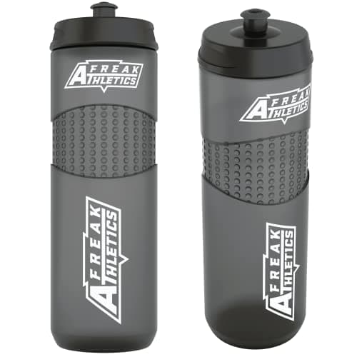 Freak Athletics Sports Water Bottle -750ml (Black Transparent) BPA Free — view 4