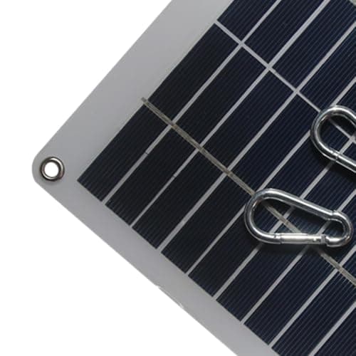 Camera Solar Panel 50W 12V Type-C Waterproof Camping Gear — view 6