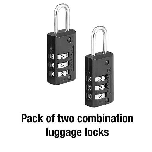 Master Lock 646T Set-Your-Own Combination Luggage Lock, 11/16-inch, 2-Pack — view 5