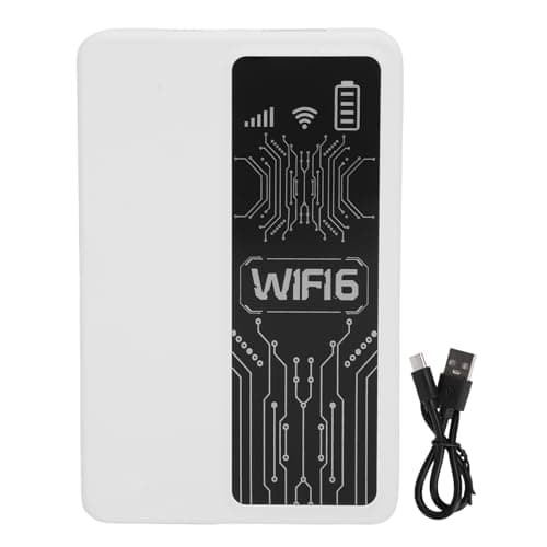 GOWENIC Pocket 4G WiFi Mobile Hotspot for Travel (White) — view 6