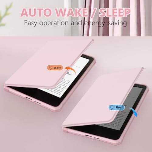 TQQ Case Fits 6" Amazon Kindle 11th Generation 2024 and 2022, Premium Slim and Lightweight Cover, Full Protection, Auto Sleep/Wake, Magnetic Closure (NOT fit Paperwhite or Oasis) — view 3