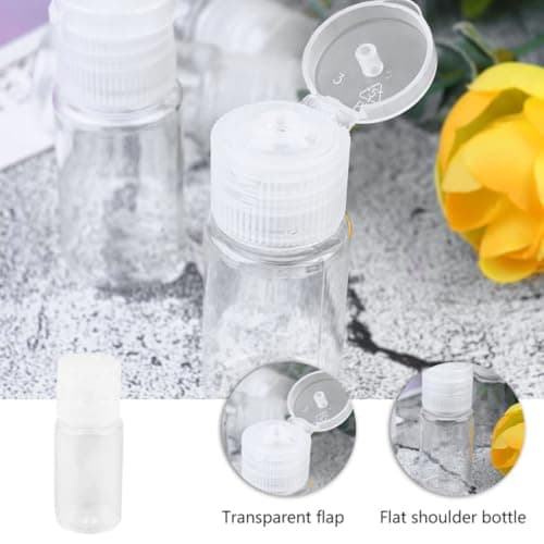 Parliky 24pcs 10ml Refillable Cap Bottle Pet Pp Travel Bottle — view 3