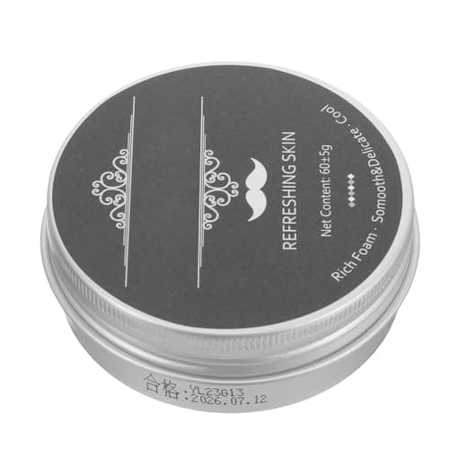 Peppermint Beard Shave Soap for Men Portable Wet Shaving Soap
