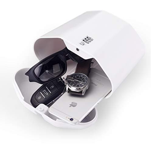 Anti-Theft Portable Beach Chair Safe and Travel Vault - for Stowing a Wallet, Cell Phone, Sunglasses, Camera, Keys, ID Cards, Driver’s License, Credit Cards, Passport, Cash, Gewelry and/or Medication — view 2