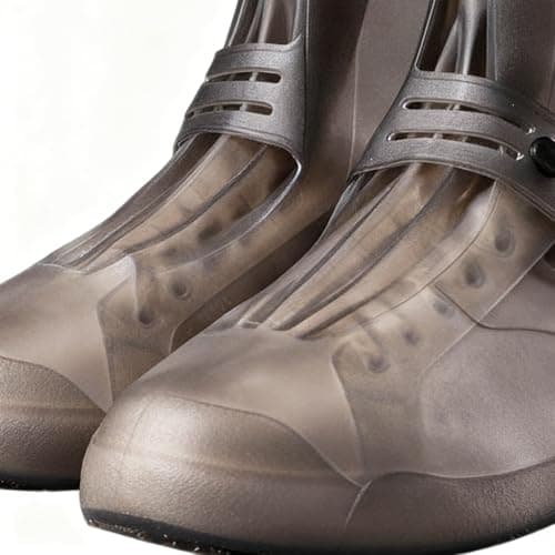 Waterproof Shoe Covers for Rain Silicone Non-slip Waterproof Garden — view 5
