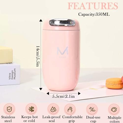 SiHuiTu Thermal Travel Mug, Insulated Coffee Cup — view 2