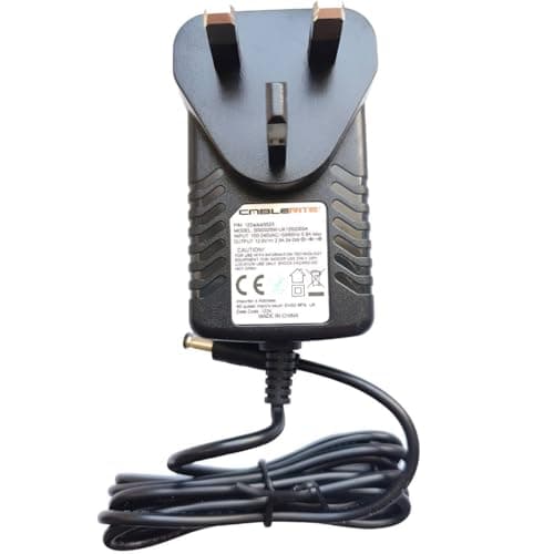 Cablerite Power Adapter for TP-Link Deco Mesh WiFi, 12V 2A, Compatible with S4, M3, M4, M5, M9, P9, X20, X55, X60, X68, XE75, X90, X4300