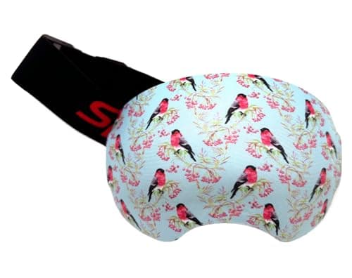 AMMKRO Ski Snowboard Goggle Cover Protector with Lens Scratch & Dust Protection for Travel & Storage (Bird) — view 4
