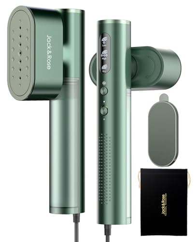 Jack&Rose Clothes Steamer,100-240V Dual Voltage Travel Steamer,Green