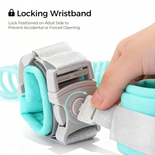 Anti-Theft Luggage Lock with Wrist Strap, Retractable Travel Security Cable for Suitcases, Backpacks, and Carry-On Bags – Portable Elastic Lock for Theft Prevention — view 3