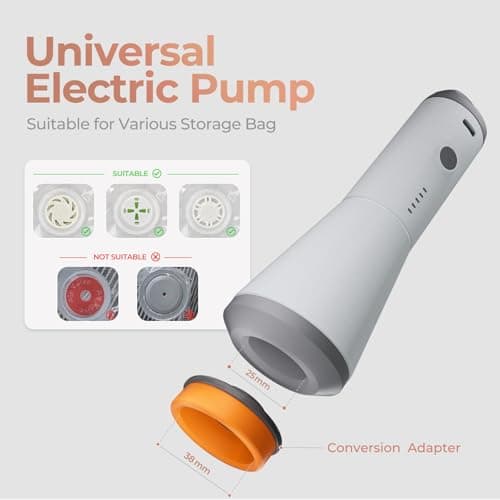 Vacbird Wireless Electric Vacuum Pump, 4000Pa USB-C Pump for Home, Travel — view 5