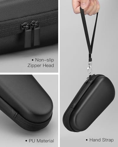Yinke Case for Braun Series 3/5/7/9 Electric Razor Shaver, Hard Travel Protective Case, Extra Room for Accessories and Charger — view 4