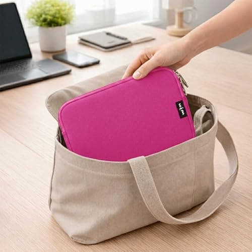 Emartbuy Hot Pink Neoprene Laptop Sleeve 13-15 Inch — view 5