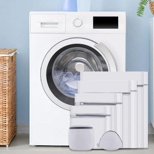 10 Pack Mesh Laundry Bags for Washing Machine, Wash Bags for Delicates — view 2