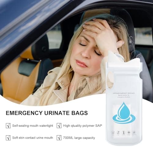 Urine Bags for Travel Unisex Spill-Proof Large Urinals — view 2