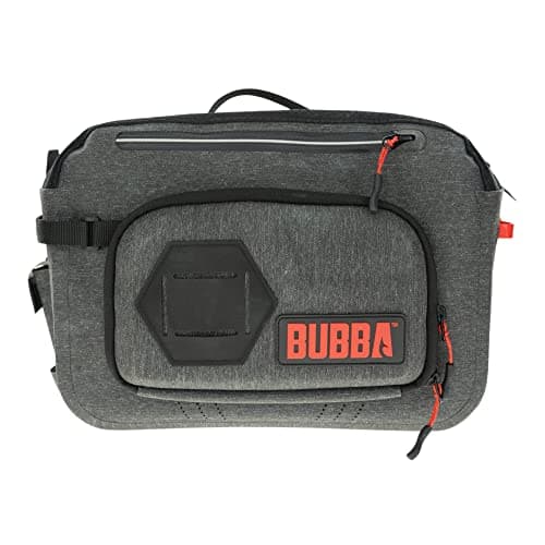 BUBBA Seaker Series Hip Pack Premium Dry Travel Bag with Extreme Weather-Resistant Materials, Fully Padded and Adjustable Wait Belt and 10L of Capacity Perfect for Any Angler