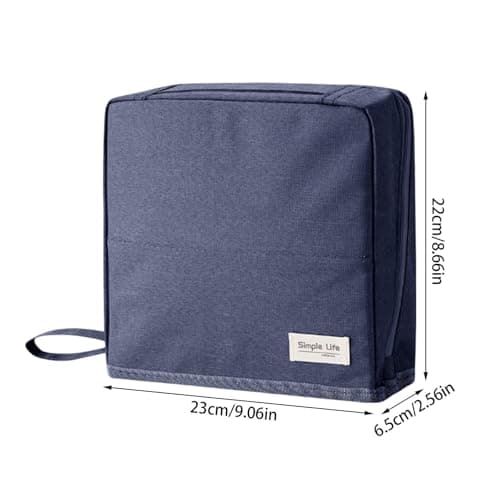 Cosmetic Bags Doresty Makeup Bag Purpose Large Capacity Cloth Standing Makeup Bag Organizer with Compartments Portable Vertical Toiletry & Stationery Storage Cork Wallet Women (Grey, One Size) — view 5