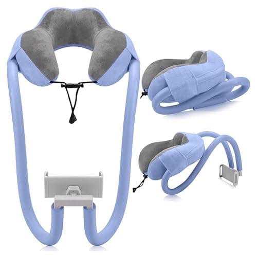 Neck Pillow Holder, Neck Pillow Phone Holder,2 in 1 Phone Pillow Holder and