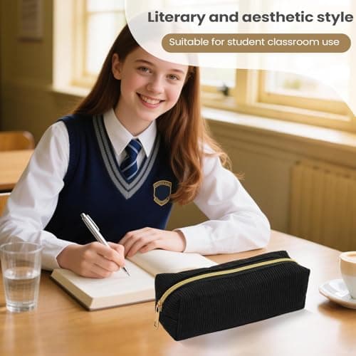 Pencil Pouch Stationery Organizer Stationery Storage Organizer School — view 2