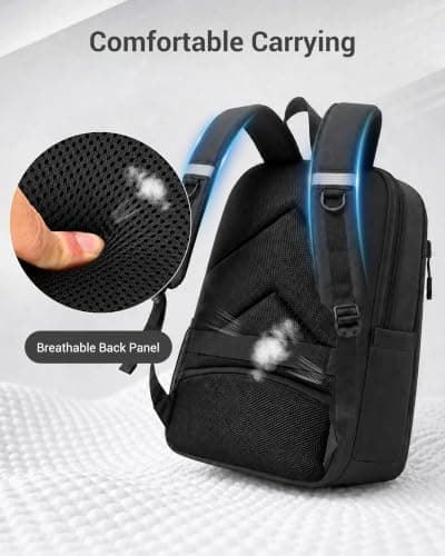 Kono Laptop Backpack 15.6 Inch Lightweight Rucksack School Bag — view 5