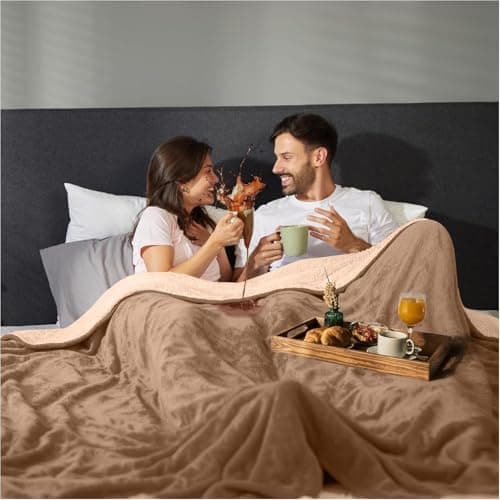 Sacred Weapon Mini Cream Waterproof Throw – Fluffy Sherpa Fleece Lap Blanket for Sofa, Bed, Reading & Travel – Hotel-Quality, Splash, Stain Proof, Washable – 115x100cm Cream — view 2