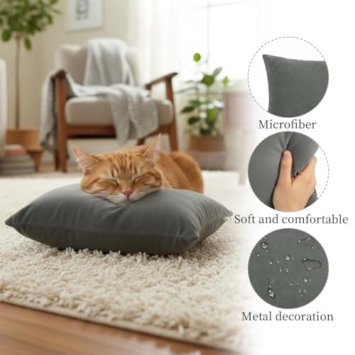 Merzio 2 PCS Small Pillow, Memory Foam Mini Pillow for Travel Nap — view 3