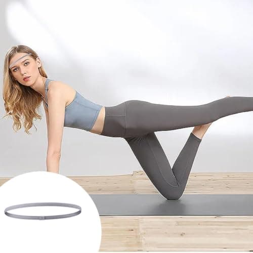 Workout Headband - Silicone Elastic Sports Hair Band | Non Slip Sweat Wicki — view 3