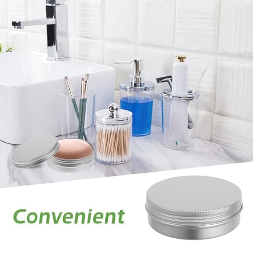 BESPORTBLE 3pcs Soap Box Travel Case with Lid, Silver Aluminium Storage Box — view 5