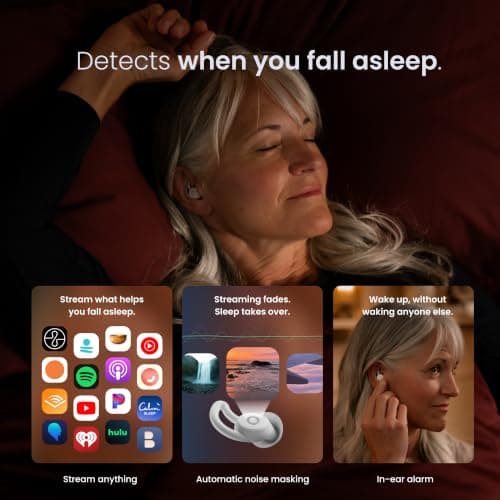 Ozlo Sleepbuds® 2 with Travel Case - Noise Masking Sleep Earbuds Bundle — view 6