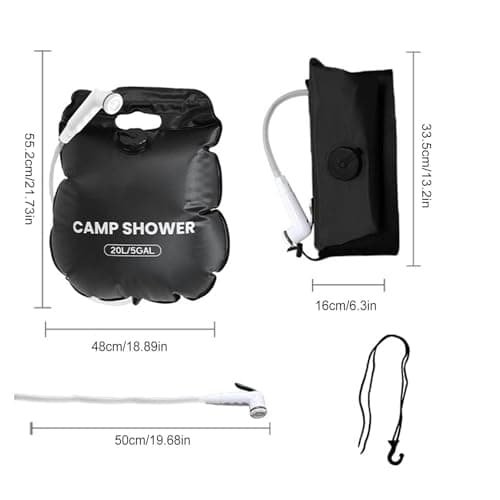 Camping Shower Bag Outdoor Bath Set 20 L — view 6