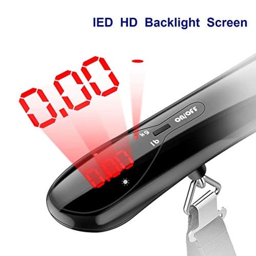 Luggage Scale 110 Lb/ 50Kg Digital Travel Hanging Suitcase Weight Scales — view 2