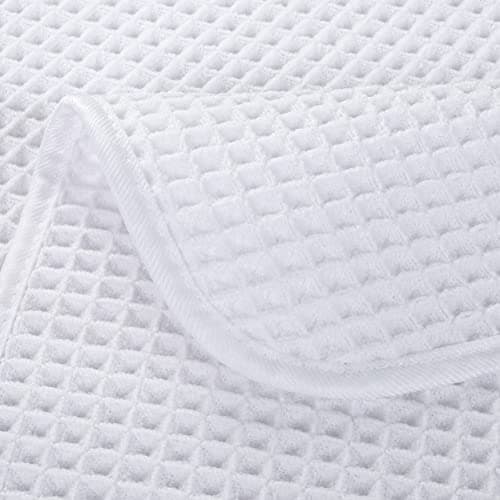 POLYTE 430 GSM Microfibre Waffle Wash Cloth Face Towel, 33.0x33.0 cm — view 4