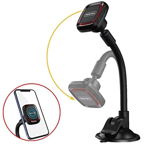 VEN-DENS Car Phone Mount Magnetic-Dashboard Mounted Car Phone Holder — view 2