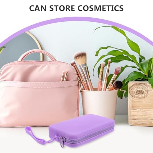 SHERCHPRY Silicone Makeup Bag Small, Cosmetic Pouch Travel Organizer — view 6