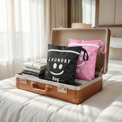 2 Pcs Large Travel Laundry Bag, 48 x 38cm — view 6