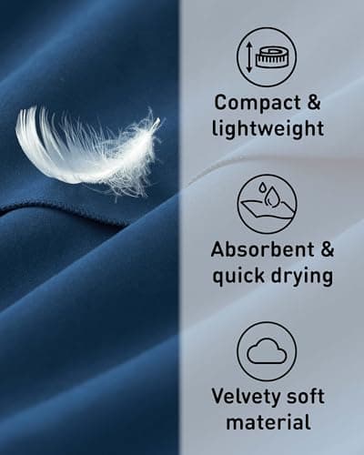 Fit-Flip Swimming towel – quick dry microfibre beach towel — view 2