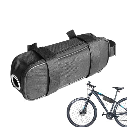 Bike Battery Hanging Bag 27x9.5x7cm Oxford Cloth Black Rectangle — view 3