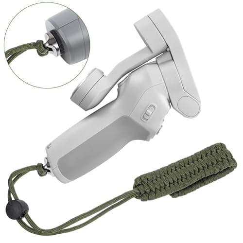 Yuanchu Camera Wrist Strap Lanyard, Adjustable Nylon Camera Wristband Straps with a 1/4" screw Quick Release Camera Hand Strap for Action Cameras Selfie Sticks Tripods Phone Mounts(Green) — view 4