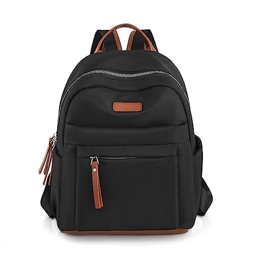 School Backpacks For Girls Boys Lightweight Cute School Bag For Teenager,Stylish School Backpack For Women Teen Girl Casual Daypack Lightweight Travel Rucksack (Black, One Size) — view 3
