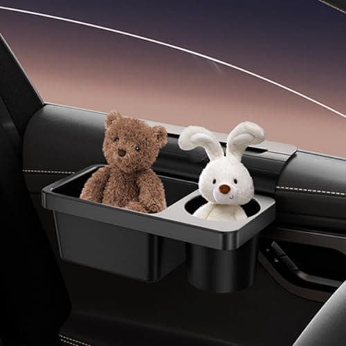 Tbest Car Window Cup Holder 9.06in Black Multi Slot Storage (Car Organizer) — view 5