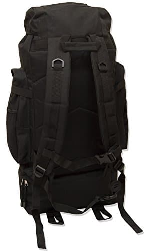 Andes Black Ramada 120L Extra Large Hiking Camping Backpack/Rucksack Luggage Bag — view 6