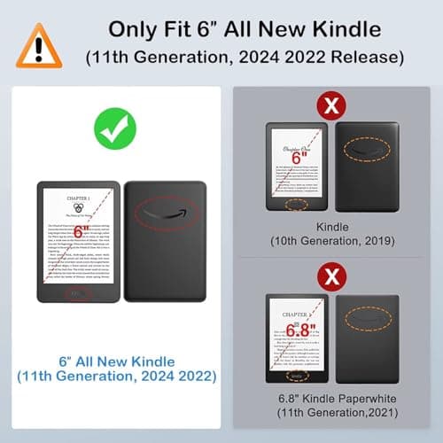 MOKASE Case for 6" All-New Amazon Kindle 11th Generation 2024 2022 Release — view 2