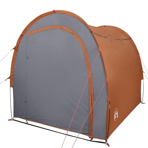 Ziaphsol Orange Side Tent Waterproof 185T Polyester with PU Coating, 204 x 183 x 178 cm, Lightweight Camping Tent with Carry Bag, for Family, Outdoor, Hiking, Trekking and Festival — view 4
