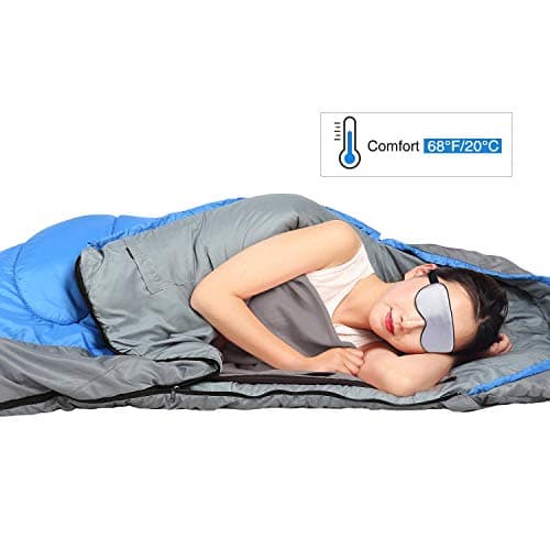 REDCAMP Soft Fleece Sleeping Bag Liner Thermal for Adults,Lightweight,Grey — view 4